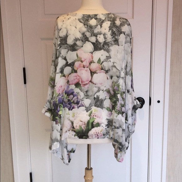 MM6 Maison Martin Margiela Floral Print Top - Picture 4 of 11